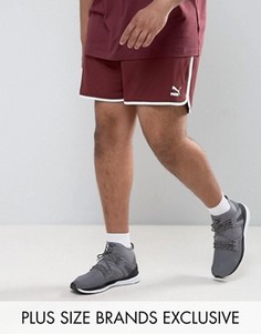 Красные сетчатые шорты в стиле ретро Puma PLUS эксклюзивно для ASOS - Красный