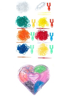 Наборы для поделок Loom Bands