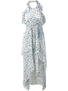 платье халтер с цветочным принтом  Iro