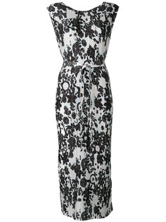 floral print sleeveless dress Christian Wijnants