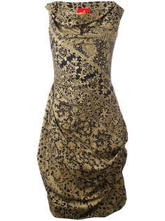 платье с кружевным принтом и квадратным вырезом Vivienne Westwood