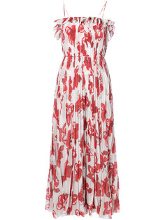 floral print maxi dress Adam Lippes
