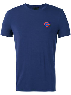 logo patch T-shirt Fendi