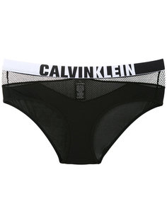 трусы с сетчатыми вставками Calvin Klein