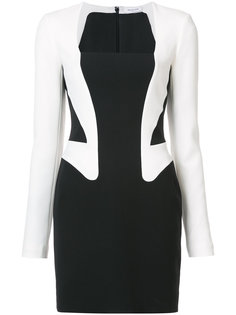 trompe loeil blazer dress Mugler