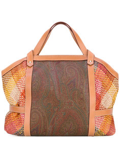 paisley print tote bag Etro