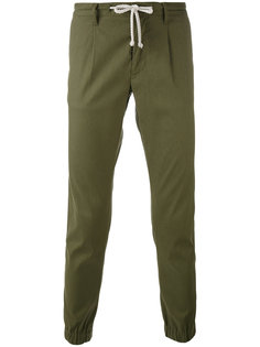 брюки скинни с эластичными манжетами Paolo Pecora