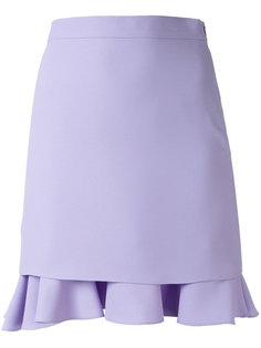 ruffle hem skirt Carven