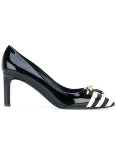 туфли с контрастным носком Salvatore Ferragamo