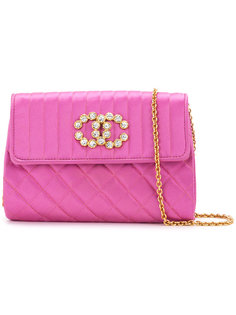 quilted rhine stone bag Chanel Vintage