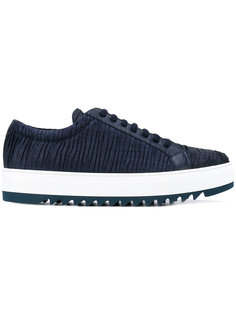 кеды на шнуровке Salvatore Ferragamo