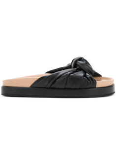 knotted slippers Helmut Lang