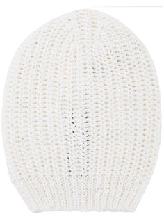 ribbed beanie hat Rick Owens