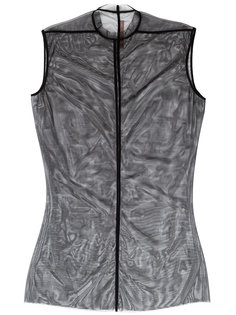 многослойное платье с сеткой Rick Owens Lilies