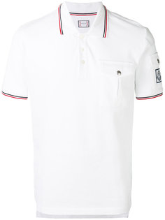 contrast piping polo shirt Moncler Gamme Bleu