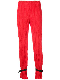 ankle strap pleated trousers Alyx
