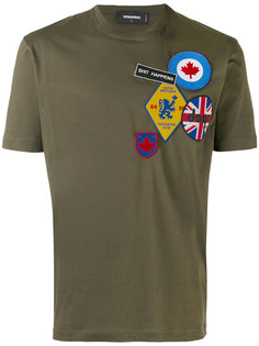 patch embroidered t-shirt Dsquared2