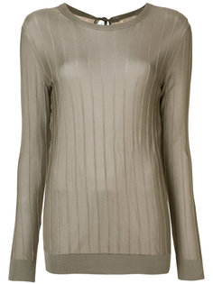легкая блуза с ребристой фактурой Nina Ricci
