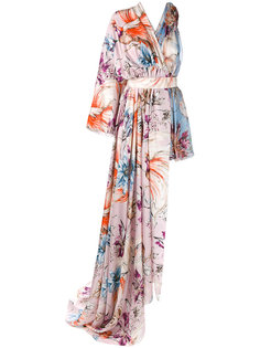 Paradisea print asymmetric dress Fausto Puglisi