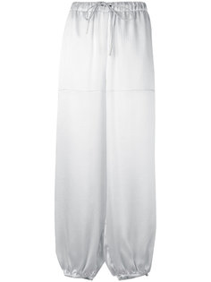 брюки свободного кроя Emporio Armani