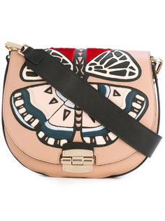 Club embroidered crossbody bag Furla