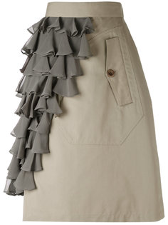 ruffle panel skirt Kolor