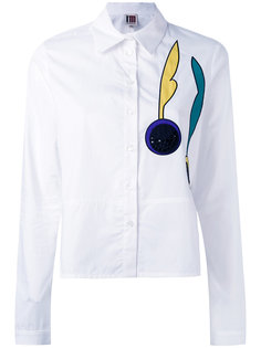 embroidered patch shirt IM Isola Marras