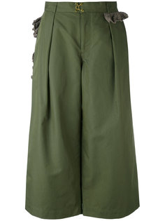 cropped wide leg trousers Kolor