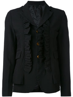 ruffle appliqué blazer Comme Des Garçons