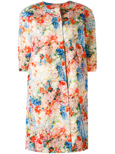 floral print coat  Si-Jay