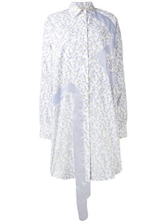 платье-рубашка с цветочным принтом  Natasha Zinko