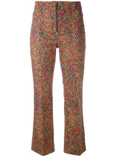 укороченные брюки с цветочным принтом  Philosophy Di Lorenzo Serafini