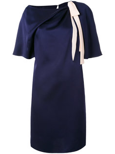 платье с завязками на горловине Lanvin