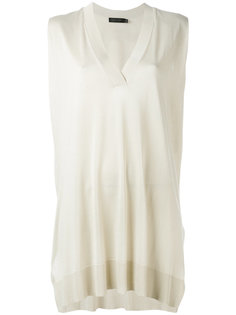 sleeveless V-neck sweater Calvin Klein Collection