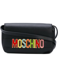 сумка на плечо с бляшкой с логотипом Moschino