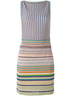полосатое приталенное платье  Missoni