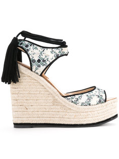 patterned wedge sandals Paul Andrew