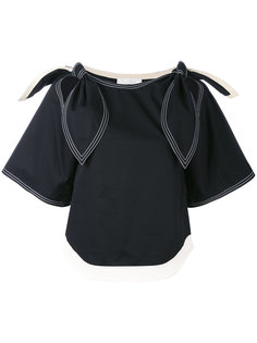 stitched detail T-shirt Chloé