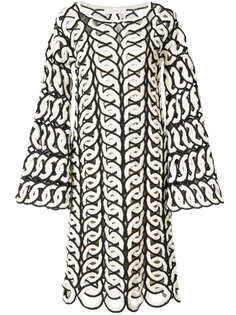 вязаное крючком платье Chloé