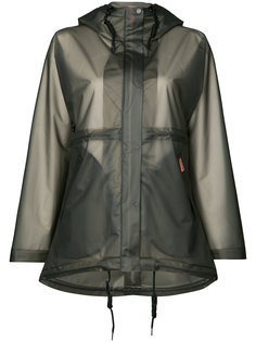 виниловое прозрачное укороченное пальто Hunter