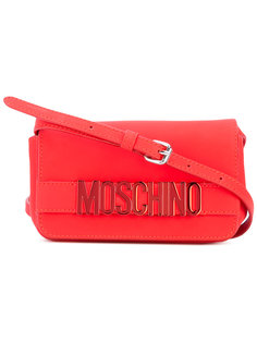 сумка через плечо с логотипом Moschino