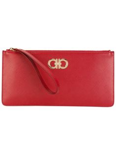 кошелек с отделкой gancio  Salvatore Ferragamo