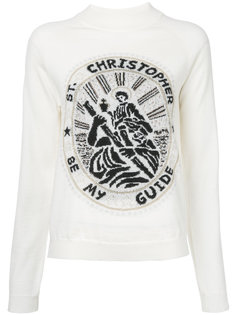 Saint Christopher sweatshirt Christopher Kane
