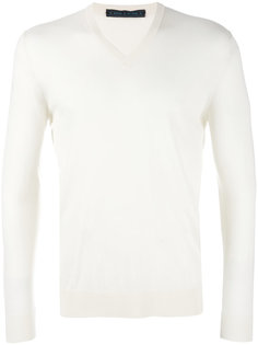 джемпер с V-образным вырезом Kiton