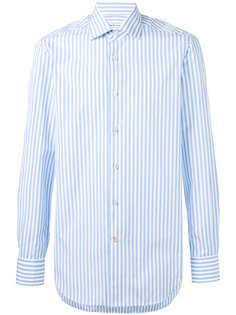 полосатая рубашка Kiton