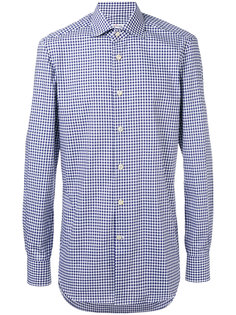 рубашка в клетку Kiton