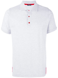 contrast buttons polo shirt Kiton