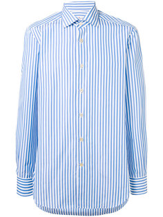 полосатая рубашка Kiton