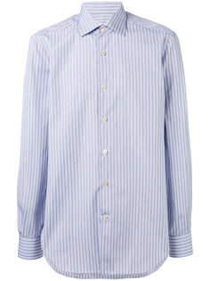 полосатая рубашка Kiton