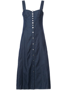 denim twill dress Tibi